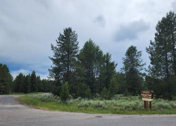 Buttermilk Campground Sign Entrance