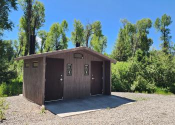 Falls Campground bathrooms