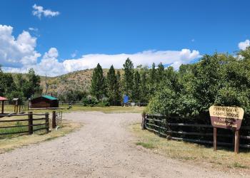 Third Creek Group Campground Entrance
