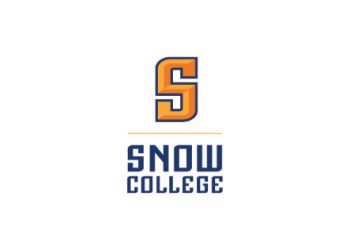 A logo is shown in orange and blue for Snow College, a partner of the Fishlake National Forest