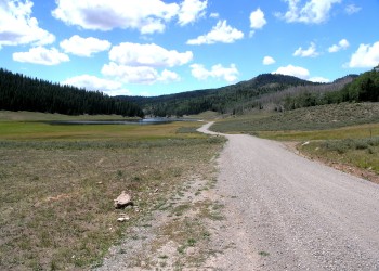 View of Manning Reservoir from the north