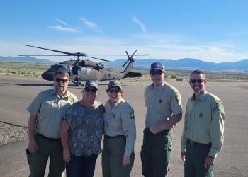 The Beaver Ranger District played host to the Utah Shared Stewardship tour. Governor Cox and Forest Service Deputy Chief Chris French were among many of the partners and dignitaries