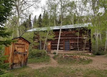 The Silver King Mine is an interpretive historical site, built in 1894 by the Darger Family on the Fishlake National Forest