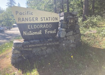 Pacific Ranger Station sign