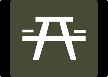 A cartoon of a picnic table.
