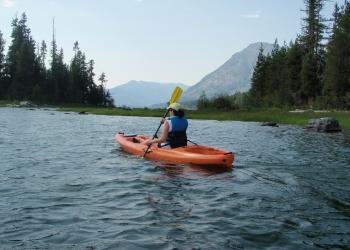 Kayaking Lake Wenatchee