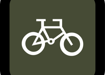 A cartoon of a bike.