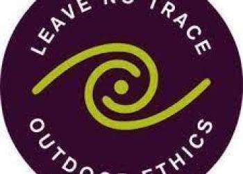 leave no trace outdoor ethics logo
