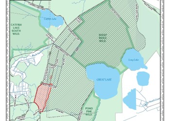 Map of Black Swamp Fire for May 9, 2025