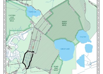 Map describing the boundaries of the fire