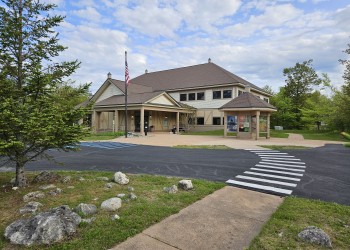 A Forest Service office.