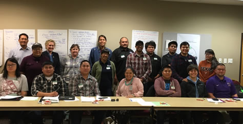 Office of Tribal Relations staff and tribal participants.