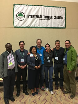 Forest Service staff at the symposium.