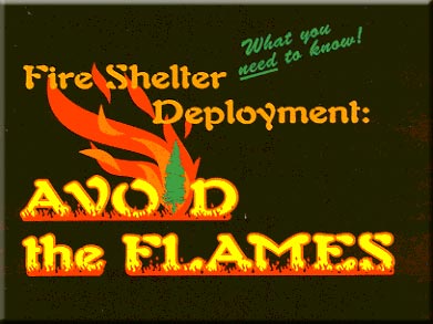 Photo of the cover of Fire Shelter Deployment: Avoid the Flames brochure