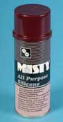 Image of a can of Misty brand all-purpose silicone spray.