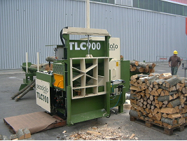 Photo of firewood processor.