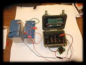 Image of AnaBat Roost Logger wired for long-term deployment