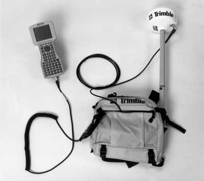 Photo of the Trimble ProXR GPS receiver.
