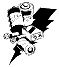Drawing of several different sizes of Ni-Cd batteries.