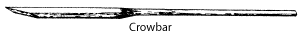 Image of a crowbar.