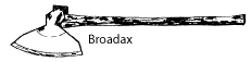 Image of a broadax.
