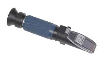 Photo of the ATAGO ATC-1E refractometer.
