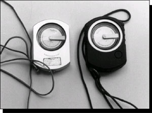Photo of two clinometers.