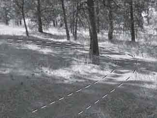 Photo of where a climbing turn should be put in.