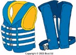 Image of flotation aid vests.