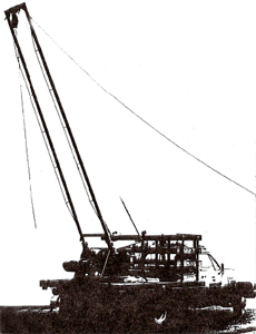 Black and white photo of the Bitterroot Miniyarder.