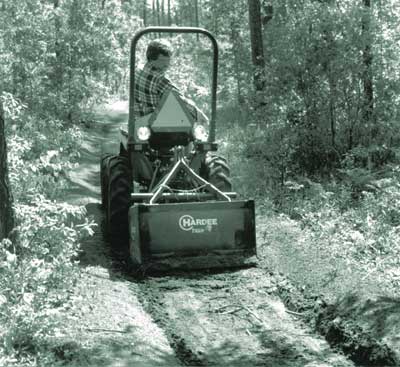 Photo of a box scraper.