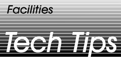 Facilities Tech Tip