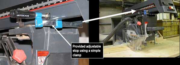 [photo] Radial Saw requirements.