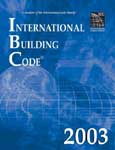 Image of the cover page to International Building Code 2003