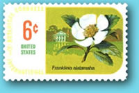 Franklinia alatamaha stamp.