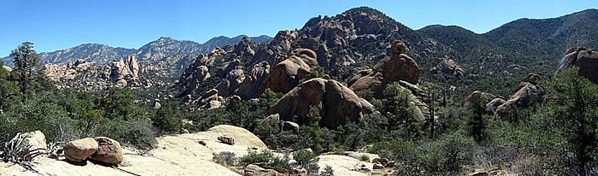 Santa Teresa Mountains.