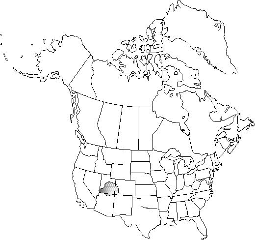 Map of the range of Aquilegia micrantha in North America.