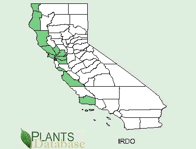 Coast Ranges, Pacific Northwest, California, Oregon, & Map